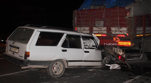 Gazipaşa'da kaza: 1 ölü