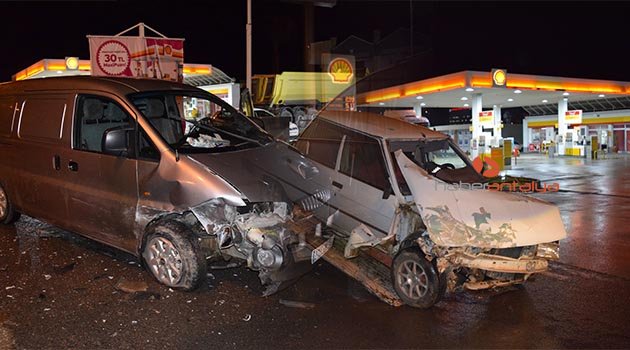 Gazipaşa'da kaza: 1 yaralı
