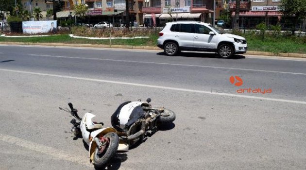 Gazipaşa'da kaza: 1 yaralı