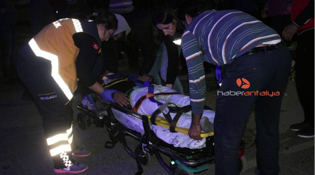 Gazipaşa'da kaza: 2 yaralı