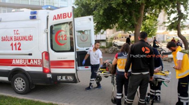 Antalya'da kaza: 2 yaralı