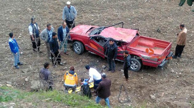 Gazipaşa'da kaza: 3 yaralı