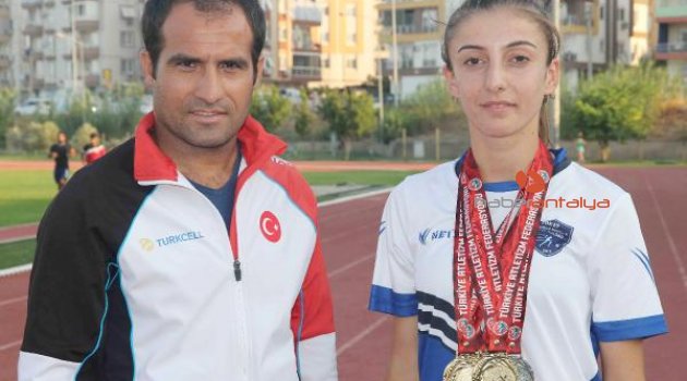 Genç atletin hedefi milli takım