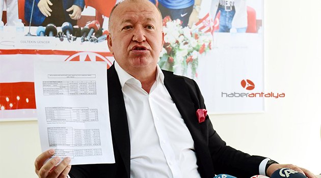 GENCER: ANTALYA SİYASETİ ADAY OLMAMI İSTEMEDİ