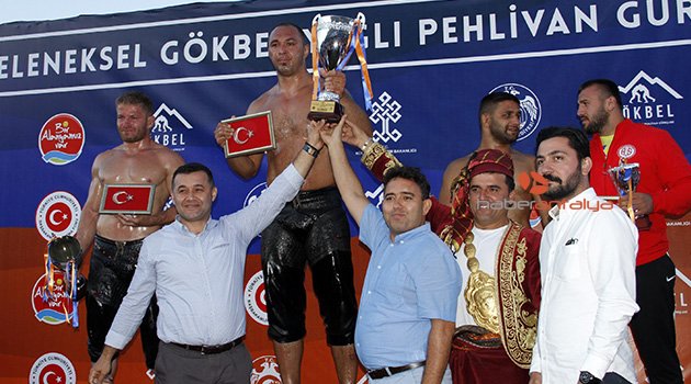 Gökbel Yağlı Pehlivan Güreşleri'nin kazananı belli oldu