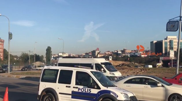 Gökyüzünde ilginç görüntü