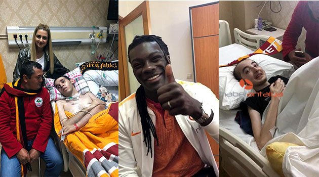 Gomis’ten kanser hastası Nuri’ye anlamlı mesaj