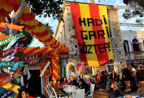 Göztepe Başkanı Sepil Bodrum'da Kafeterya Açtı