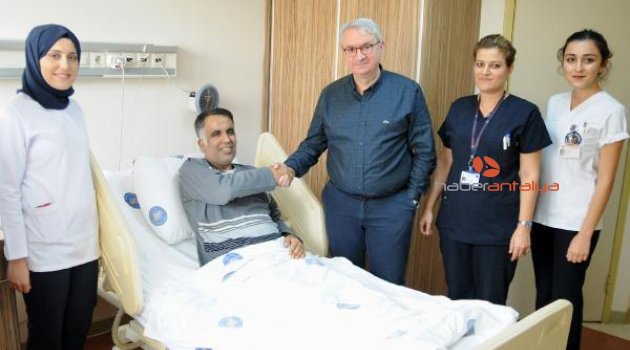 Grip şüphesiyle gitti, karaciğer nakli oldu