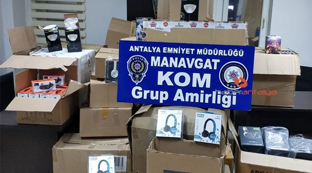 Gümrük kaçağı elektronik malzeme ele geçirildi