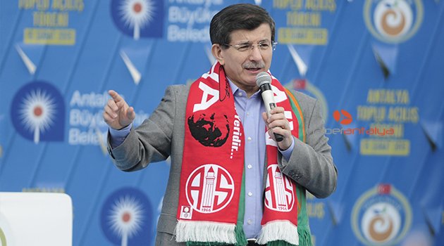 GÜNDOĞMUŞ, BAŞBAKAN DAVUTOĞLU’NU BEKLİYOR