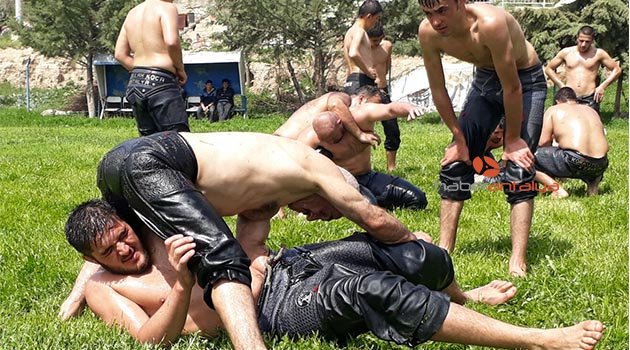 Güreşçilere yeni antrenman sahası