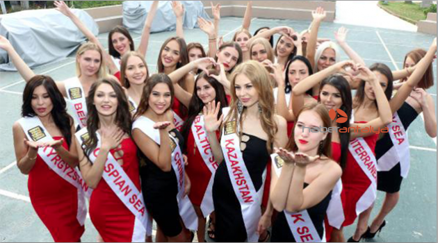 Güzellerden 'We love Turkey' mesajı