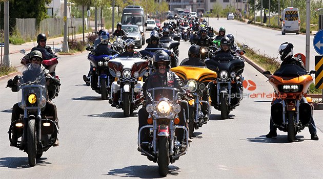 HARLEYCİLER ANTALYA'DA BULUŞACAK