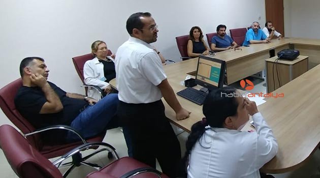 Hastane personeline e- nabız eğitimi