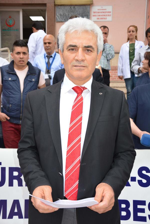 Hastane Yöneticileri Protesto Edildi
