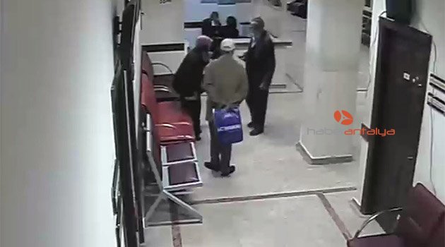 Hastanede 17 bin TL’lik vurgun yapan maskeli yankesici suçüstü yakalandı