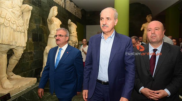 Herakles Lahdi, Bakan Kurtulmuş tarafından ziyarete açıldı