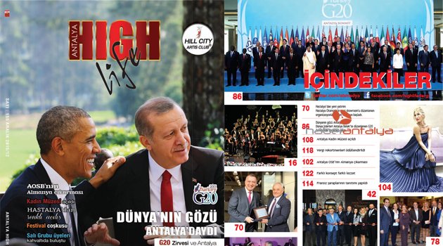 HİGH LİFE DERGİSİ BİR İLKE İMZA ATTI