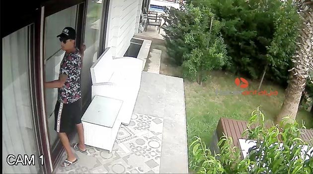 Hırsızlık şüphelisi, tatil çadırında yakalandı
