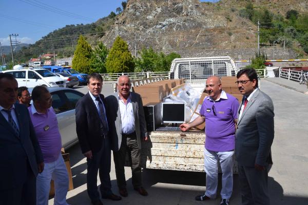 İberotel Sarıgerme Park'tan Eğitime Bilgisayar Desteği