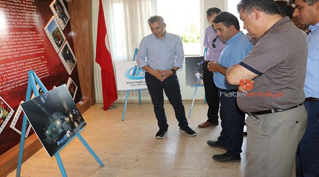 İHA’nın 15 Temmuz Destanı Fotoğraf Sergisi Gazipaşa’da