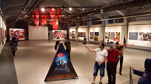 'İhanetin Hafızası' sergisine büyük ilgi