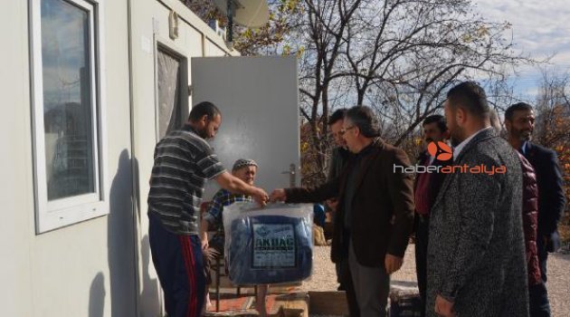 İhtiyaç sahibine konteyner ev