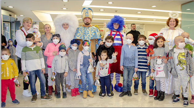 İlik nakilli çocukların yeni yıl dileği iyileşmek