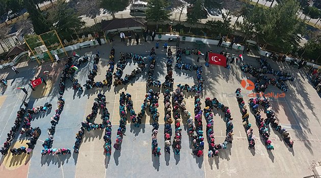 İmam-Hatip öğrencilerinden Kudüs kareografisi