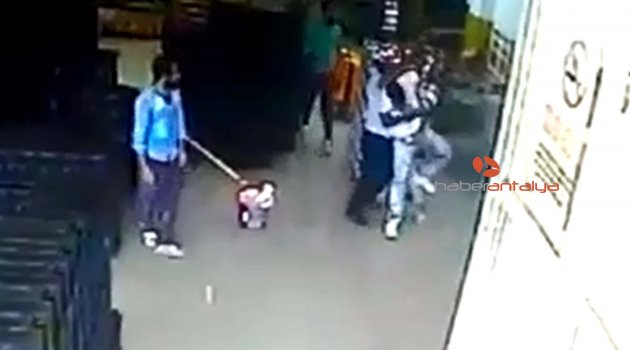 İnşaat işçilerinin ölümle sonuçlanan kavgası kamerada