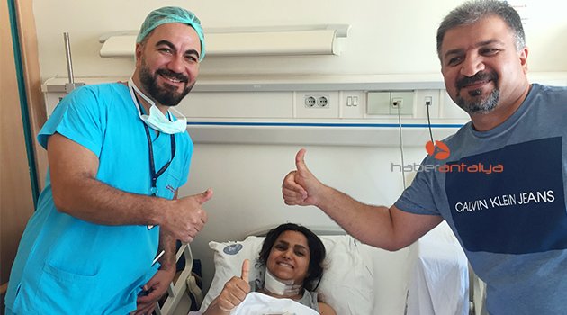 İranlı Hania, 6 saatlik operasyonla felç olmaktan kurtuldu