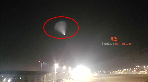 İstanbul semalarında UFO paniği!