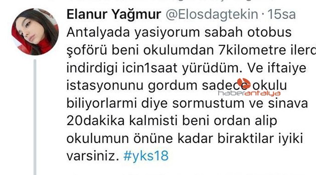 İtfaiye bu kez bir gencin geleceğini kurtardı