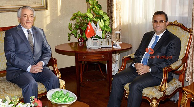 ITSO HEYETİ, VALİ TÜRKER'İ ZİYARET ETTİ