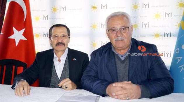 İYİ Parti Finike'ye İsmet Çetin atandı