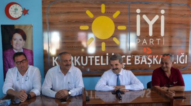 İYİ Partili Bahşi'den Korkuteli'ne ziyaret