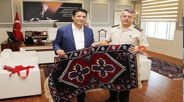 JANDARMA KOMUTANI’NDAN BAŞKAN GENÇ'E ZİYARET