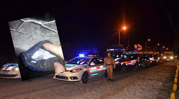  Jandarmadan helikopter destekli uyuşturucu operasyonu