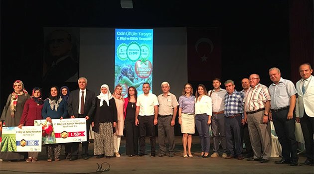 Kadın Çiftçiler Döşemealtı etabı yapıldı