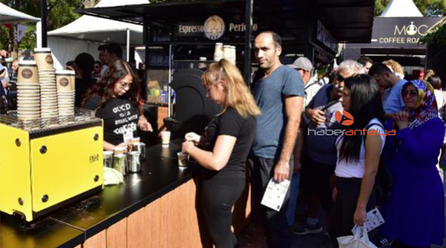 Kahve festivaline rekor ziyaretçi