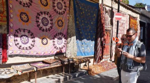Kaleiçi'ni ziyaret eden turist sayısında büyük düşüş