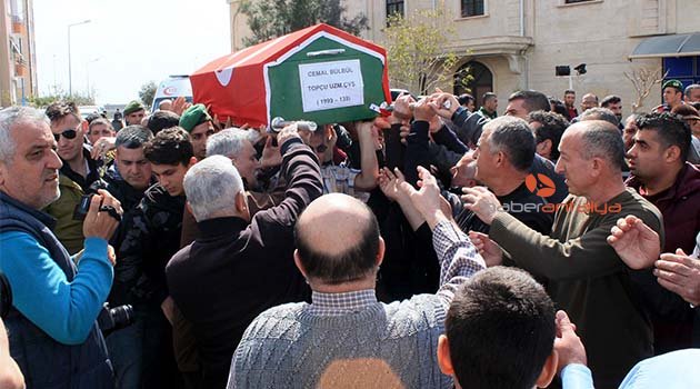 Kalp krizi geçiren uzman çavuş defnedildi