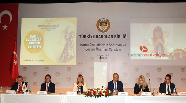 KAMU AVUKATLARI KURULU ÇALIŞTAYI YAPILDI