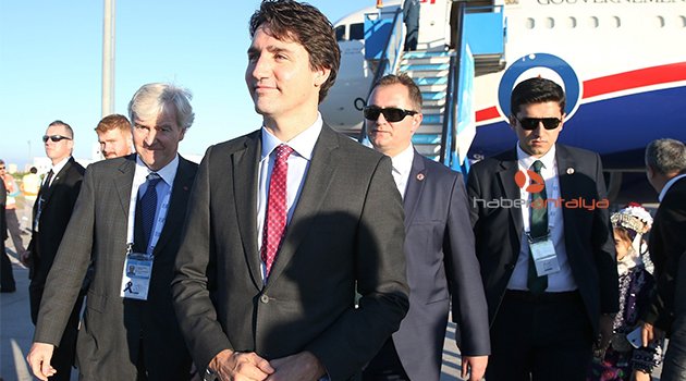 KANADA BAŞBAKANI JUSTİN TRUDEAU ANTALYA'DA