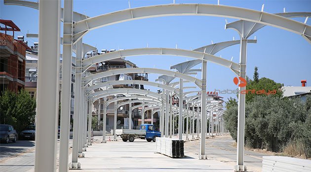 Kapalı pazar yerinde geri sayım