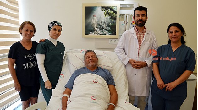 Karnından 3 kilo ağırlığında kitle çıkarıldı