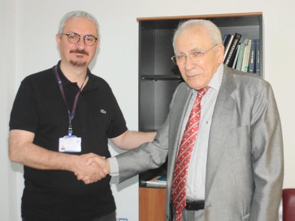 KARPUZOĞLU'NA YENİ MERKEZ MÜDÜRÜNDEN ZİYARET