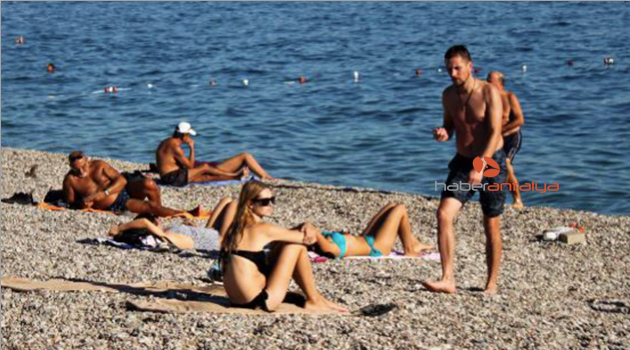 Kasım ayında deniz keyfi