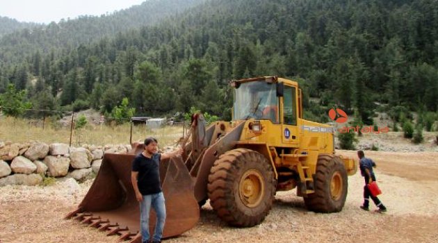 Kaş'ta 'boksit' ocağı tepkisi